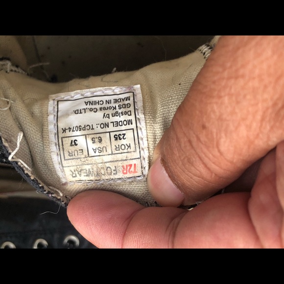 T2R Foot Wear TCP5074-K Blsck Sneakers Size 6.5 - Picture 12 of 13